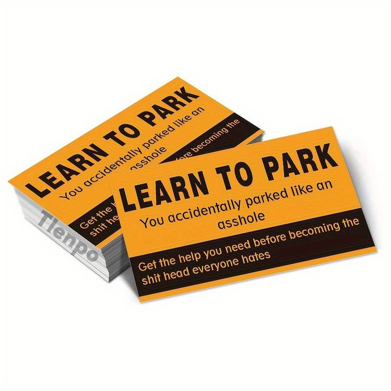 Learning Parking Cards