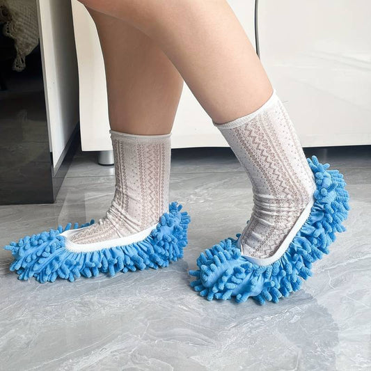Mop Slipper Shoes - Blue