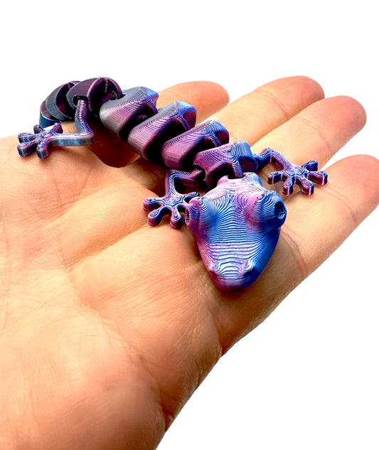 Articulated Flexi Lizard fidget toy