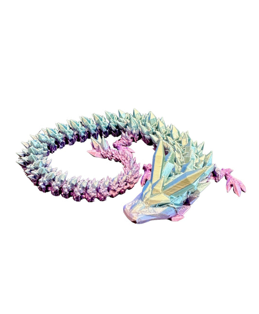 Standard Crystal Dragon - Articulated flexi pet