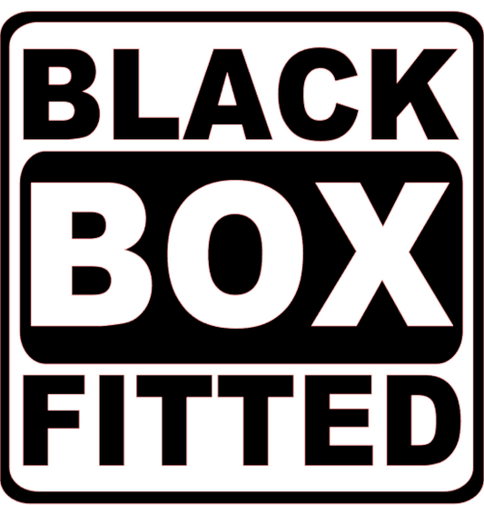 Black Box Fitted Car Sticker
